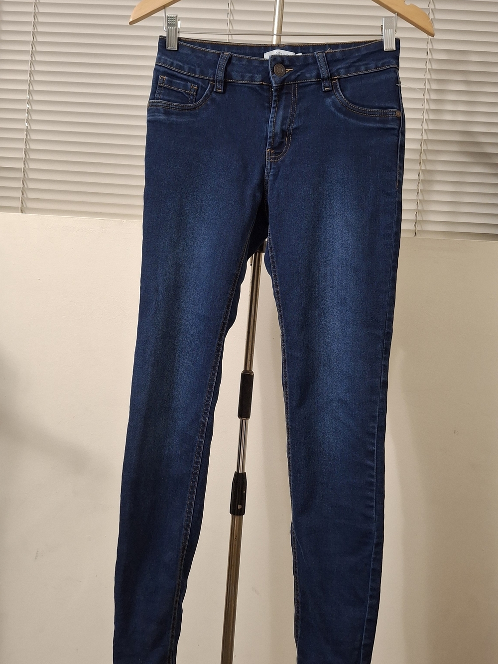 mySTYLE Brand Navy Blue Skinny Jeans Size 26